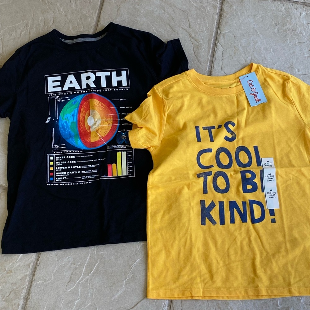 Boys Size 8 T shirts